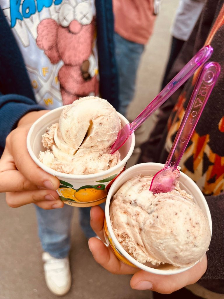 Überraschungs-Eis vor den Ferien